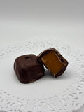 Dark Bourbon Caramels (Bulk 1/2#)