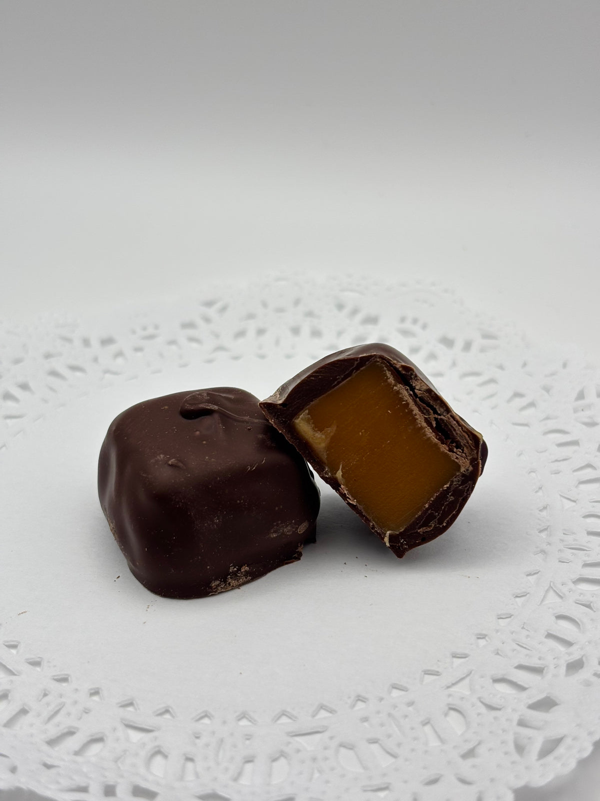 Dark Bourbon Caramels (Bulk 1#)