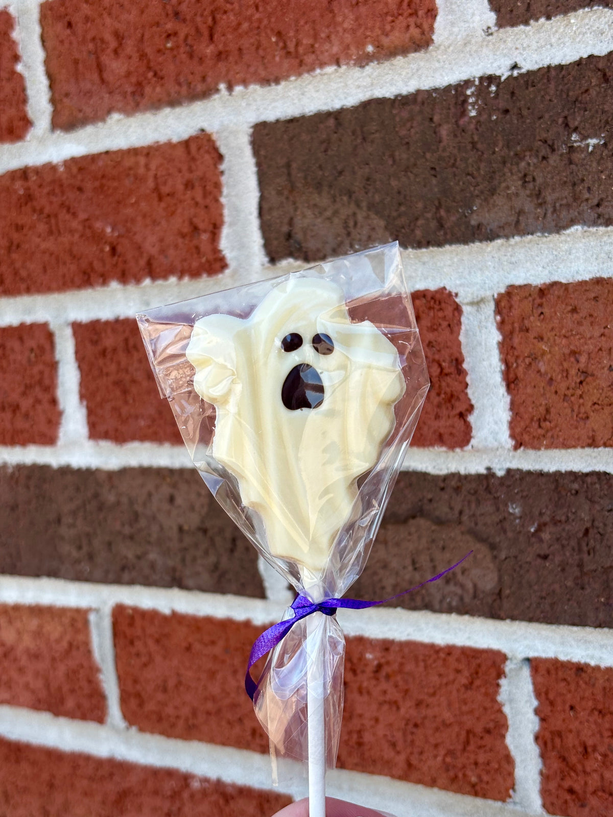 Ghost Chocolate Sucker
