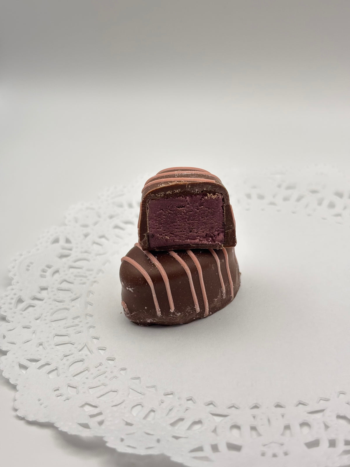 Milk Raspberry Creams (Bulk 1/2#)